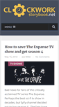 Mobile Screenshot of clockworkstorybook.net